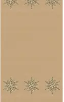 Duni dunicel tafelkleed natural charm 138x220cm bruin 1 stuks - afbeelding 1