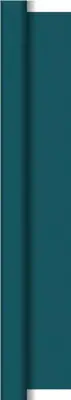 Duni dunicel tafelkleed op rol 118x500cm ocean teal 1 stuks