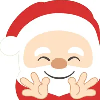 Duni dunisoft servet silhouette hello santa 33x33cm wit, rood 12 stuks kopen?