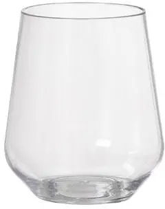 Duni glas kunststof  6.3x10cm transparant 