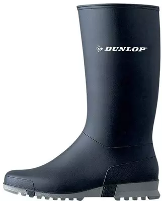 Dunlop regenlaars pvc blauw maat 31