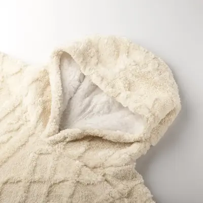 Dutch Decor hoodie oversized sophie 110cm bone white - afbeelding 3