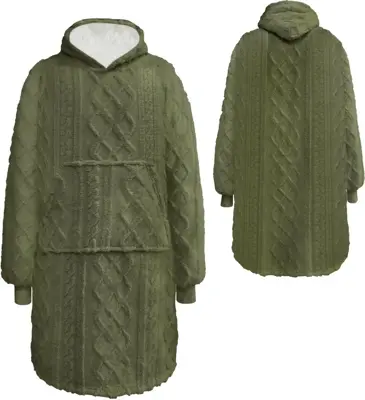 Dutch Decor hoodie oversized sophie 110cm military olive - afbeelding 1