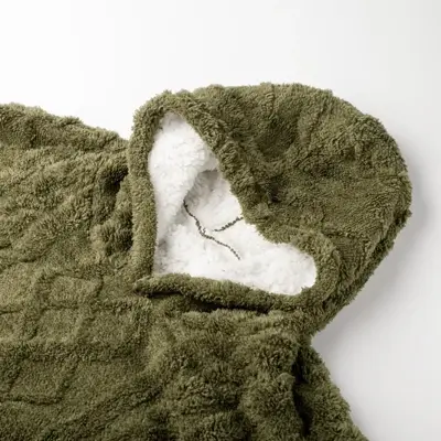 Dutch Decor hoodie oversized sophie 110cm military olive - afbeelding 3