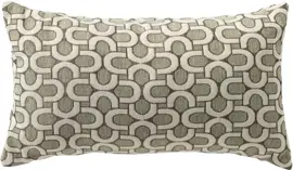 Dutch Decor kussen elyn 30x50cm moss gray
