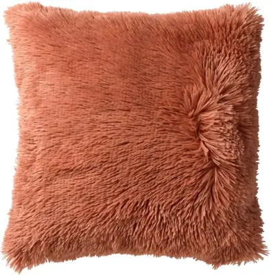 Dutch Decor kussen fluffy 45x45cm muted clay
