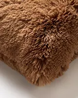 Dutch Decor kussen fluffy 45x45cm tobacco brown - afbeelding 2