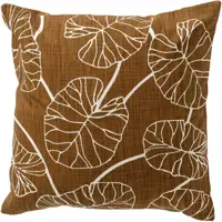 Dutch Decor kussen jules 45x45cm tobacco brown