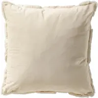 Dutch Decor kussen pom 45x45cm cannoli cream - afbeelding 2