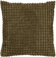 Dutch Decor kussen rome 45x45cm military olive
