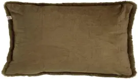 Dutch Decor kussen zaya 30x50cm military olive - afbeelding 3