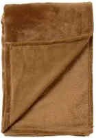 Dutch Decor plaid billy 150x200cm tobacco brown