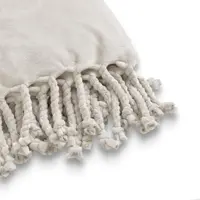 Dutch Decor plaid florijn 150x200cm snow white - afbeelding 2