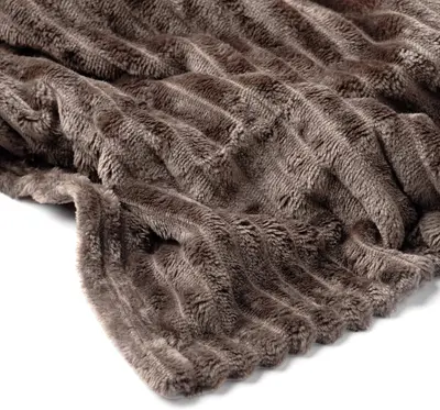 Dutch Decor plaid marthy 140x180cm driftwood - afbeelding 2