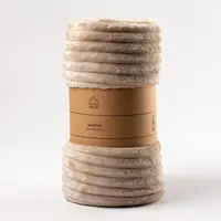 Dutch Decor plaid marthy 140x180cm pumice stone - afbeelding 3