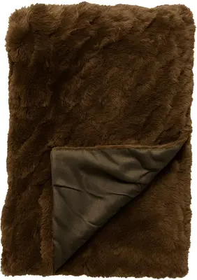 Dutch Decor plaid novin 130x160cm sepia