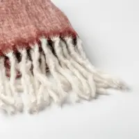 Dutch Decor plaid phoebe 130x170cm pomegranate - afbeelding 2