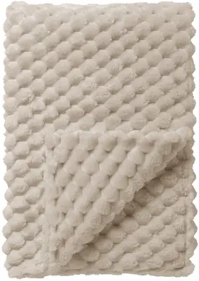 Dutch Decor plaid vivian 150x200cm pumice stone - afbeelding 1