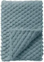 Dutch Decor plaid vivian 150x200cm sterling blue - afbeelding 1