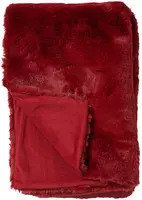 Dutch Decor plaid zinzi 140x180cm merlot - afbeelding 1