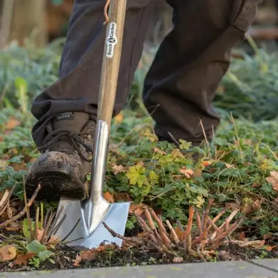 Dutch Garden spitspade roestvrijstaal FSC-Hout - afbeelding 3