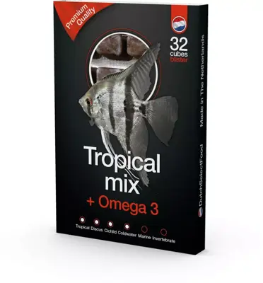 Dutch Select diepvries voer tropic mix&omega3 100g