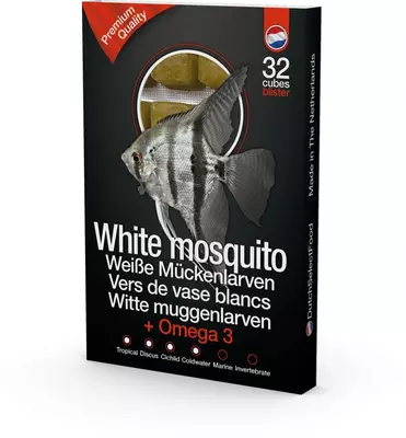 Dutch Select diepvries voer witte mug&omega3 special 100g