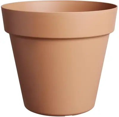 Easyday Bloempot Smile – Ø30 x 26 cm – Terracotta - afbeelding 1