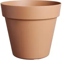 Easyday Bloempot Smile – Ø30 x 26 cm – Terracotta - afbeelding 1