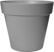 Easyday bloempot smile recht 29x25,8 cm grijs - afbeelding 1