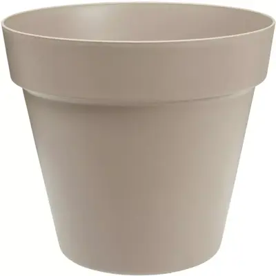 Easyday bloempot smile recht 29x25,8 cm kiezelsteen - afbeelding 1