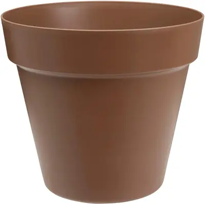 Easyday Bloempot Smile Recht – Ø30 cm x H26 cm – Maroon - afbeelding 1