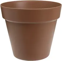 Easyday Bloempot Smile Recht – Ø30 cm x H26 cm – Maroon - afbeelding 1
