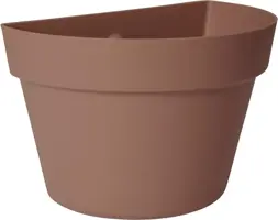 Easyday bloempot wand smile 26x16,3x17 cm kaneel - afbeelding 1