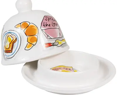 Eb: butter dish round - afbeelding 4