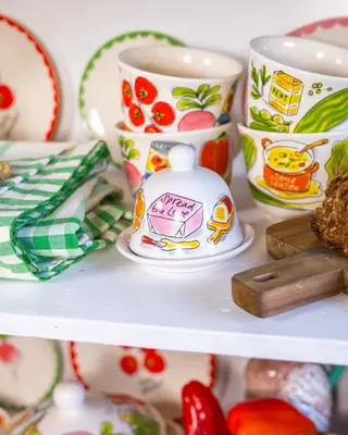 Eb: butter dish round - afbeelding 5