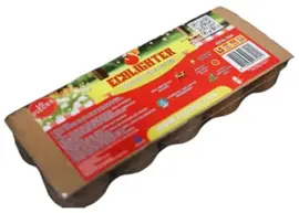 Ecolighter - eco aanmaakblok - pak van 10 stuks - afbeelding 1