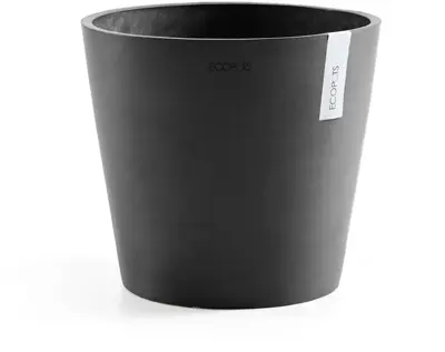 Ecopots Amsterdam Donkergrijs Ø30 x H26,3 cm - afbeelding 1