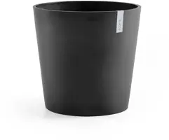 Ecopots Amsterdam Donkergrijs Ø50 x H44 cm