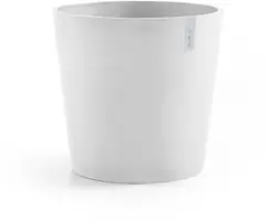 Ecopots Amsterdam Puurwit Ø59 x H55.5 cm - afbeelding 1