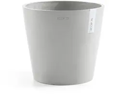 Ecopots Amsterdam Witgrijs  Ø40 x H35 cm - afbeelding 1