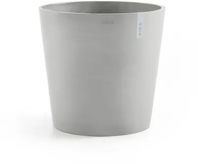 Ecopots Amsterdam Witgrijs Ø50 x H44 cm - afbeelding 1