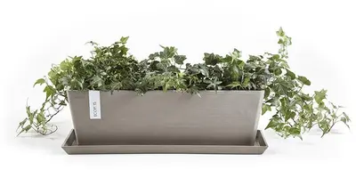 Ecopots Bruges Taupe L45 x B17 x H17 cm - afbeelding 4