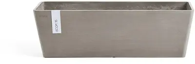 Ecopots Bruges Taupe L65 x B20 x H20 cm - afbeelding 1