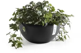 Ecopots Brussels Donkergrijs Ø25 x H12 cm - afbeelding 2