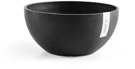 Ecopots Brussels Donkergrijs Ø35 x H16,5 cm - afbeelding 1