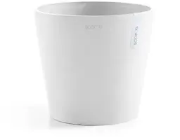 Ecopots kunststof bloempot amsterdam 30x26.3 cm puurwit     - afbeelding 6