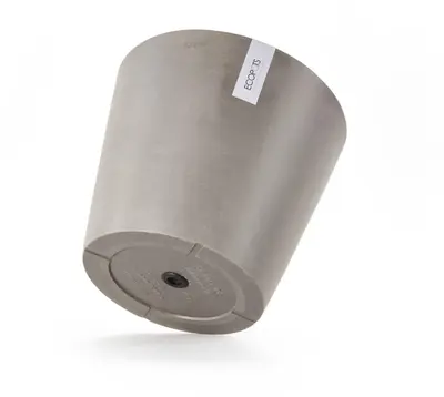 Ecopots kunststof bloempot amsterdam 40x35 cm taupe     - afbeelding 9