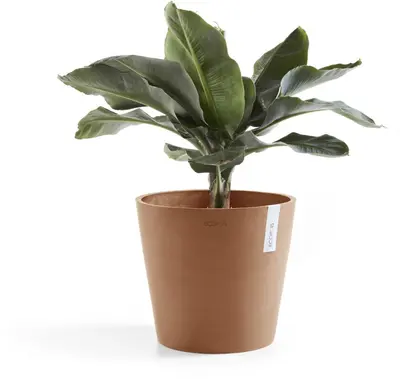 Ecopots kunststof bloempot amsterdam 40x35 cm terracotta     - afbeelding 2