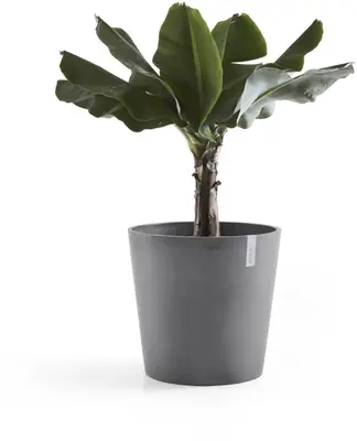 Ecopots kunststof bloempot amsterdam 50x44 cm grijs     - afbeelding 5